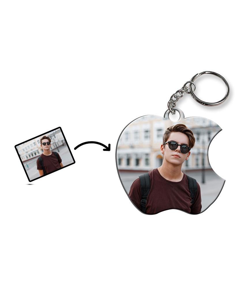 Customised Apple Key Chain