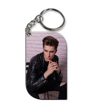 CoolOne Customised Curved Rectangle Key Chain
