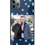 Shining Stars Night View Customised Glossy Metal TPU Mobile Cover