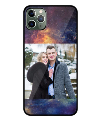 Supernova Cosmic Explosion Customised Glossy Metal TPU Mobile Cover