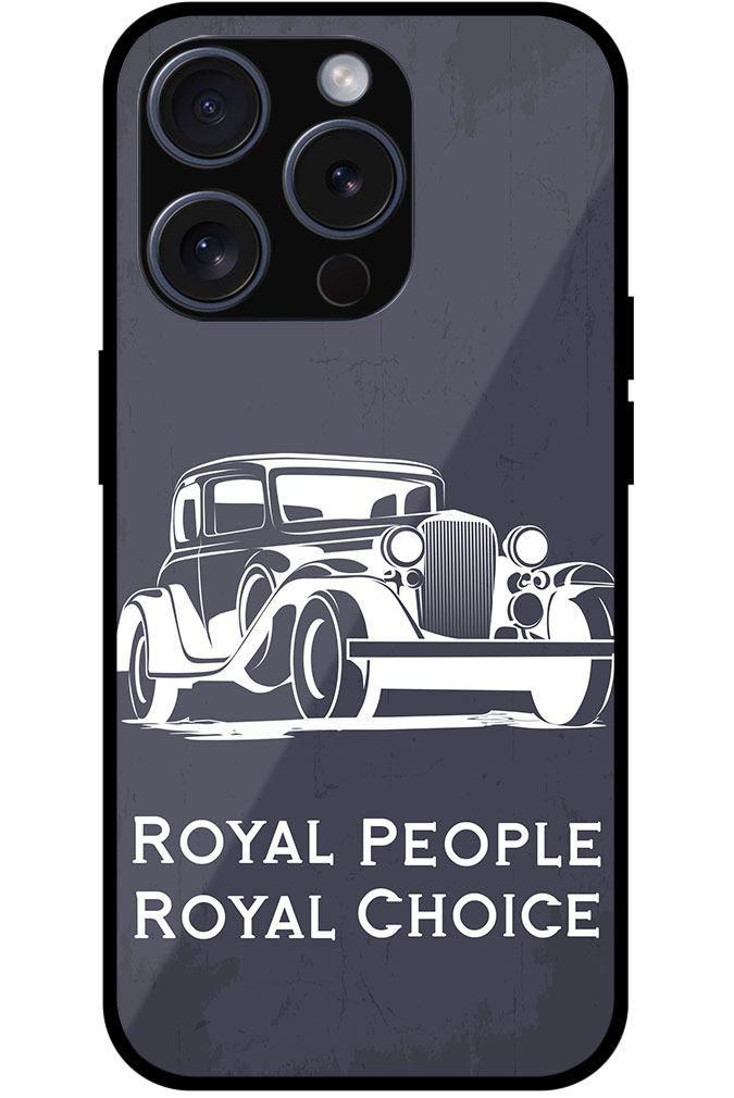 Classic Vintage Car Sketchart Metal TPU Printed Case