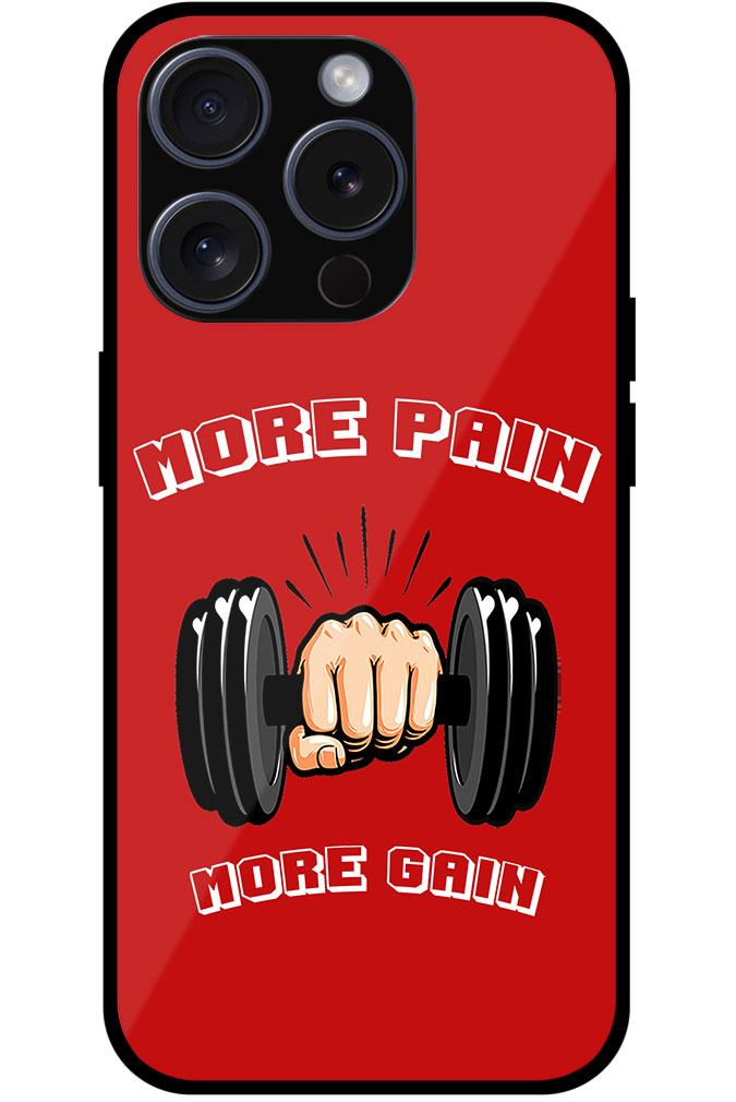 Heavy Dumbbell Graphic Design Metal TPU Printed Case