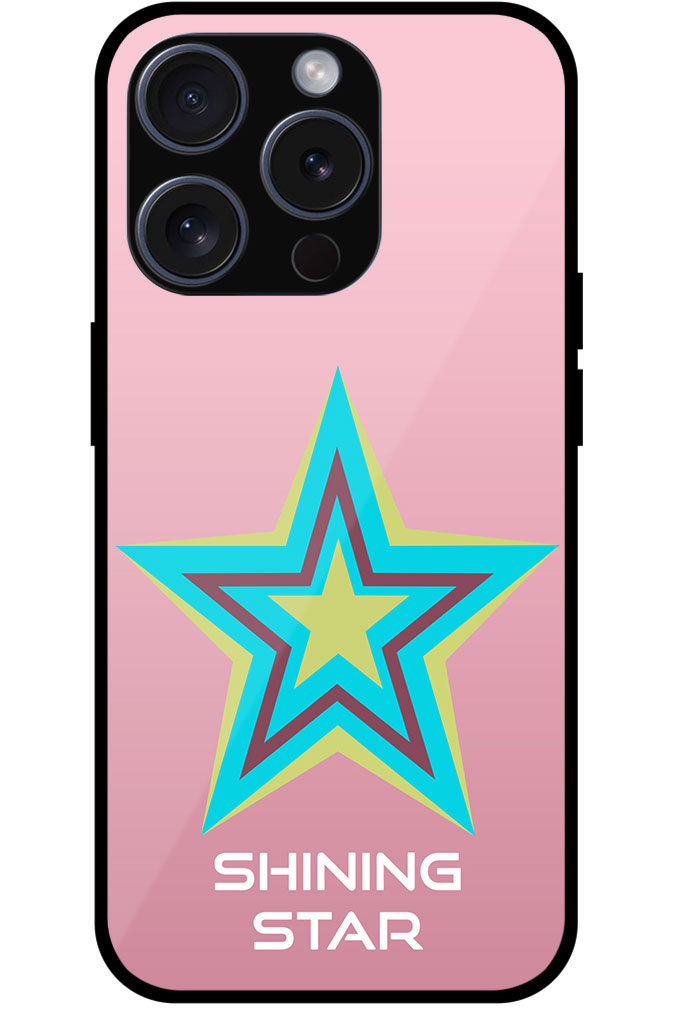 Shining Star Vector Design Metal TPU Printed Case