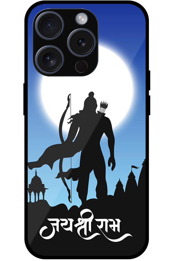 Jai Shri Ram Graphic Design Metal TPU Printed Case
