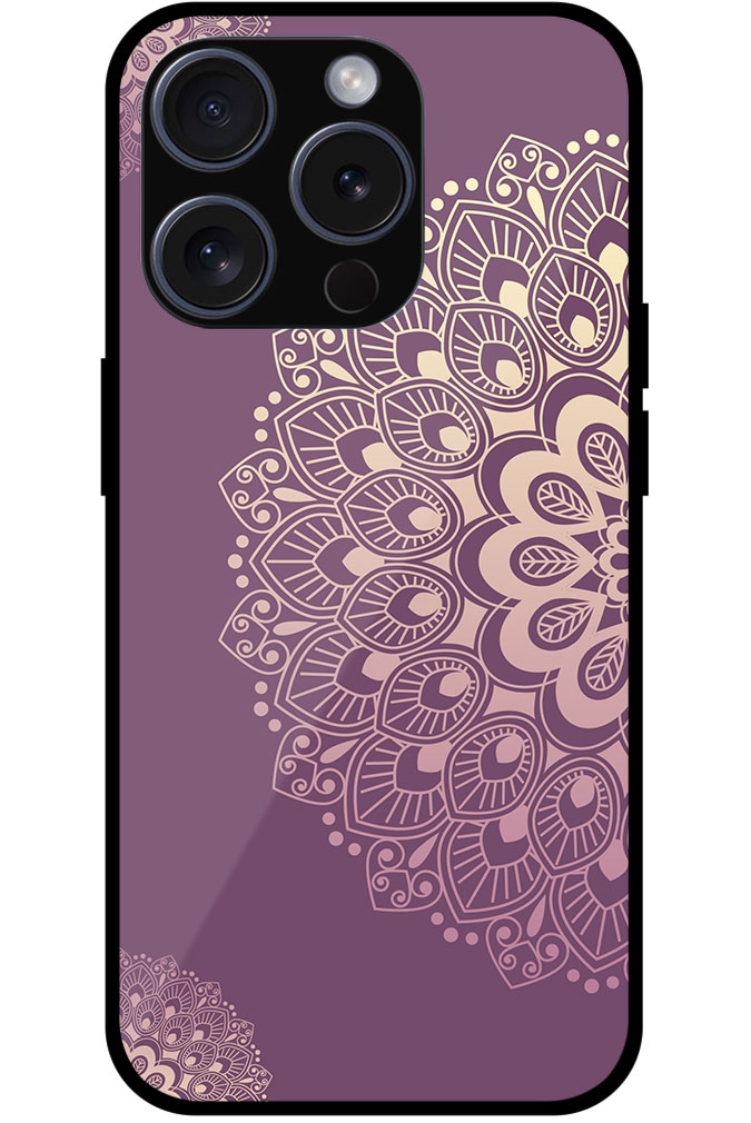 Elegant Rangoli Decoration Art Metal TPU Printed Case