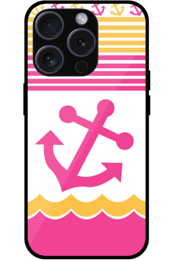 Heavy Ship Anchor Vector Design Metal TPU Printed Case