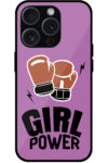 Girl Power Vector Design Metal TPU Printed Case