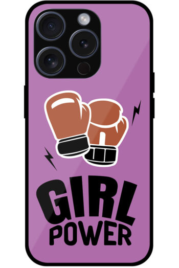 Girl Power Vector Design Metal TPU Printed Case