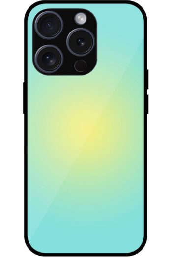 Aesthetic Colorful Gradient Design Metal TPU Printed Case