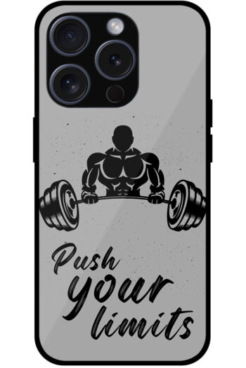 Push Your Limits Sketchart Metal TPU Printed Case