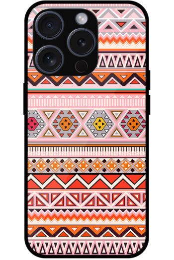 Ethnic Tribal Pattern Design Metal TPU Printed Case