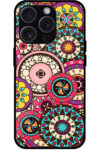 Multicolor Tribal Ring Pattern Design Metal TPU Printed Case