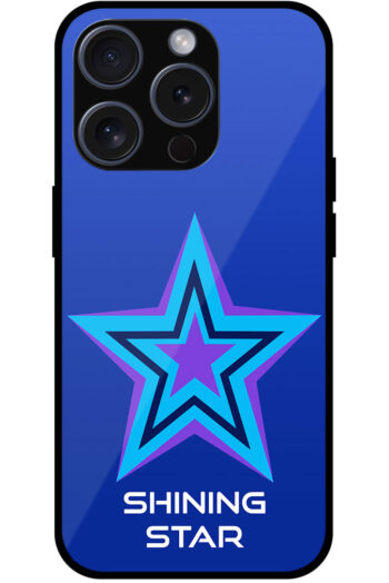 Shining Star Vector Design Metal TPU Printed Case