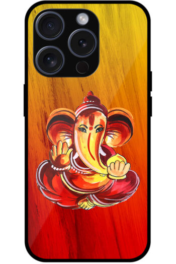 Lord Ganesha Abstract Painting Metal TPU Printed Case