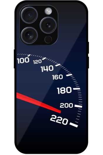 Speedometer Clipart Metal TPU Printed Case