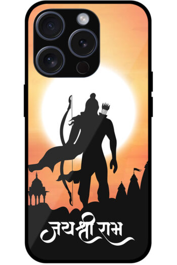 Jai Shri Ram Graphic Design Metal TPU Printed Case