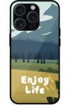 Enjoy Life Scenery Vectorart Metal TPU Printed Case