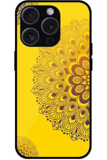 Elegant Rangoli Decoration Art Metal TPU Printed Case