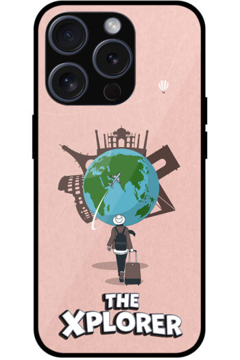 The Xplorer Vector Illustration Metal TPU Printed Case