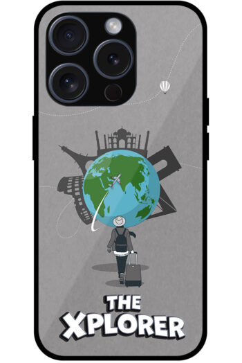 The Xplorer Vector Illustration Metal TPU Printed Case