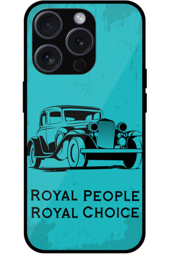 Classic Vintage Car Sketchart Metal TPU Printed Case