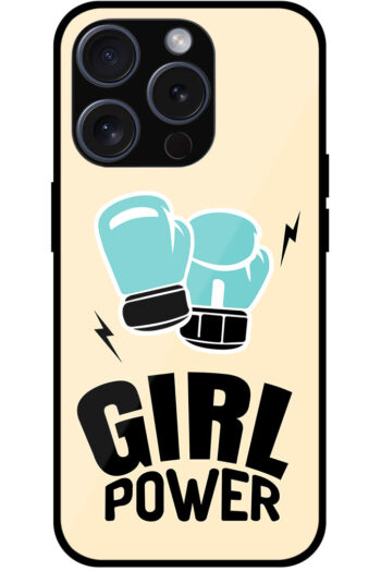 Girl Power Vector Design Metal TPU Printed Case
