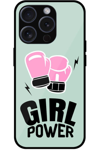 Girl Power Vector Design Metal TPU Printed Case
