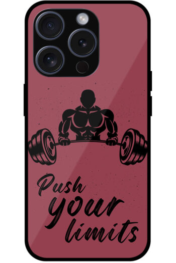 Push Your Limits Sketchart Metal TPU Printed Case