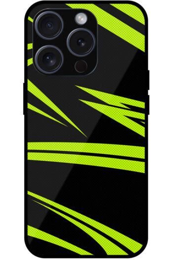 Abstract Blade Seamless Pattern Metal TPU Printed Case