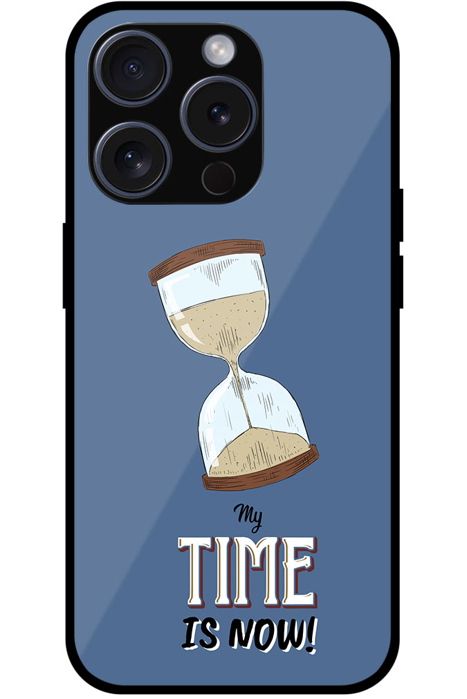 Hourglass Vector Illustration Metal TPU Printed Case