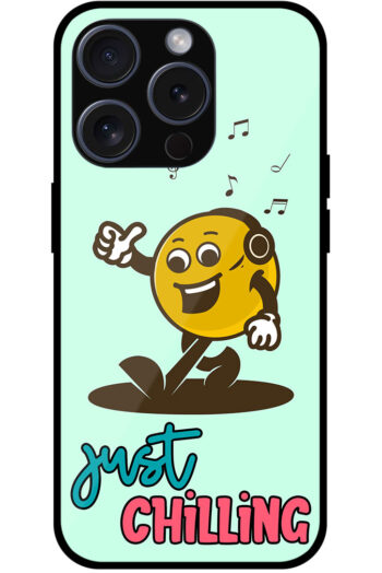 Just Chilling Music Vector Art Metal TPU Printed Case