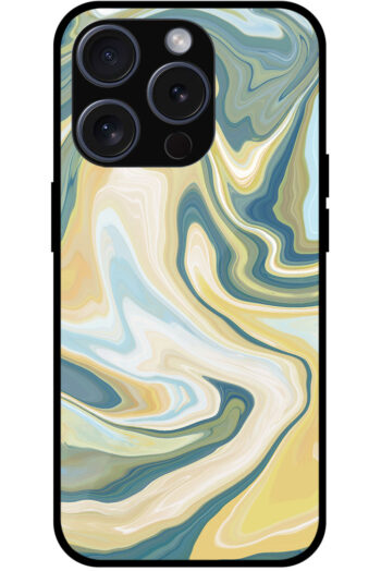 Artistically Beautiful Paintmix Design Metal TPU Printed Case