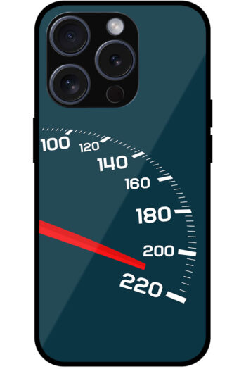 Speedometer Clipart Metal TPU Printed Case