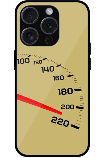 Speedometer Clipart Metal TPU Printed Case