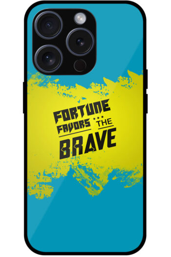 Fortune Quote Textart Metal TPU Printed Case