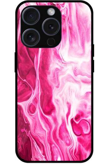 Abstract Fluid Marble Artwork Metal TPU Printed Case