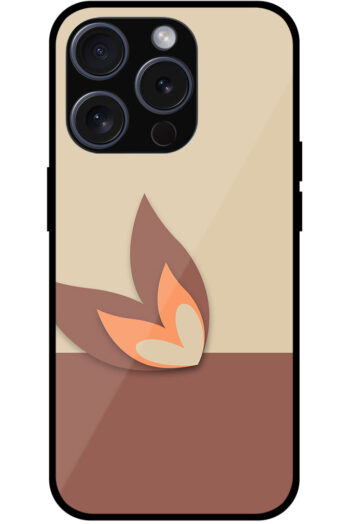 Tricolor Butterfly Icon Design Metal TPU Printed Case