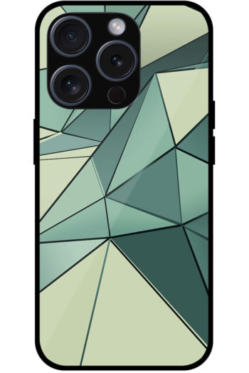 Sparkling Crystals Design Metal TPU Printed Case