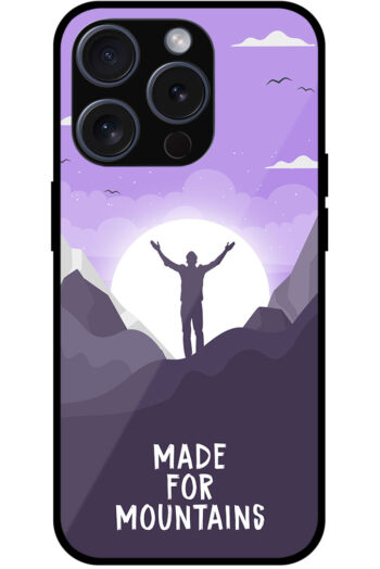 Made For Mountains Vectorart Metal TPU Printed Case