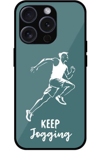 Jogging Sketchart Ilustration Metal TPU Printed Case