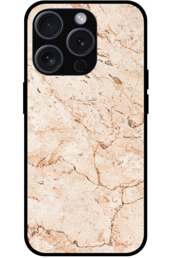 Stone Marble Wallpaper Metal TPU Printed Case