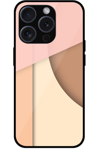 Abstract Geometrical Depiction Metal TPU Printed Case