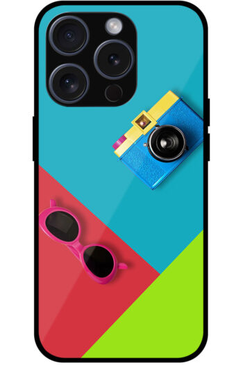 Cute Camera Wallpaper Metal TPU Printed Case