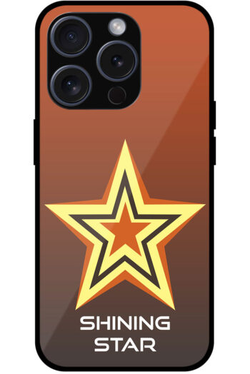 Shining Star Vector Design Metal TPU Printed Case