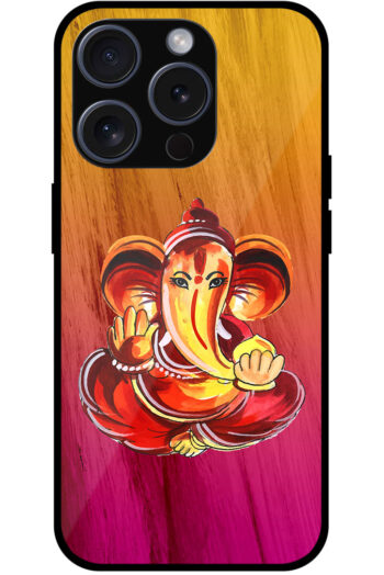 Lord Ganesha Abstract Painting Metal TPU Printed Case