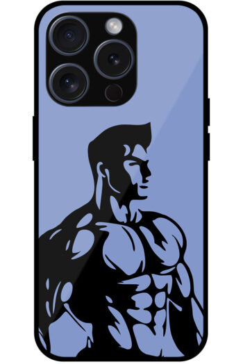 Tough Bodybuilder Vectorart  Metal TPU Printed Case