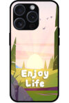 Enjoy Life Scenery Vectorart Metal TPU Printed Case
