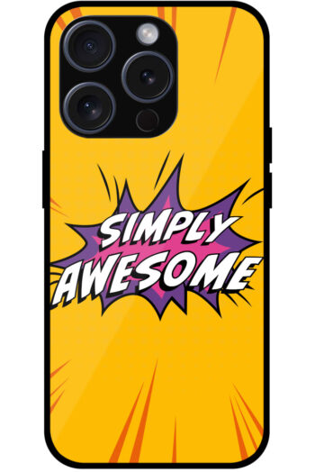 Simply Awesome Vector Design Metal TPU Printed Case