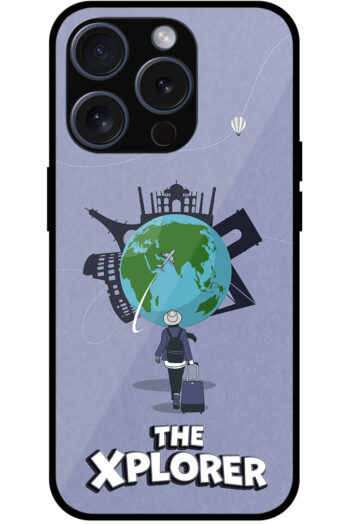 The Xplorer Vector Illustration Metal TPU Printed Case