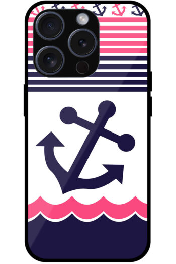 Heavy Ship Anchor Vector Design Metal TPU Printed Case